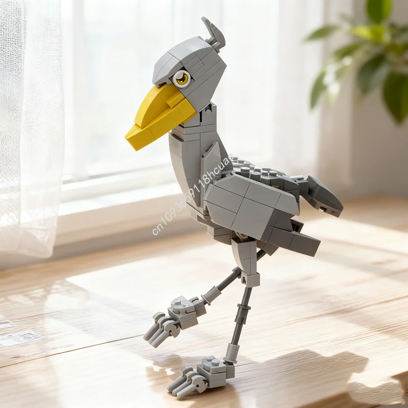 Kids Toys Very - 116 peças MOC Shoebill: Blocos de