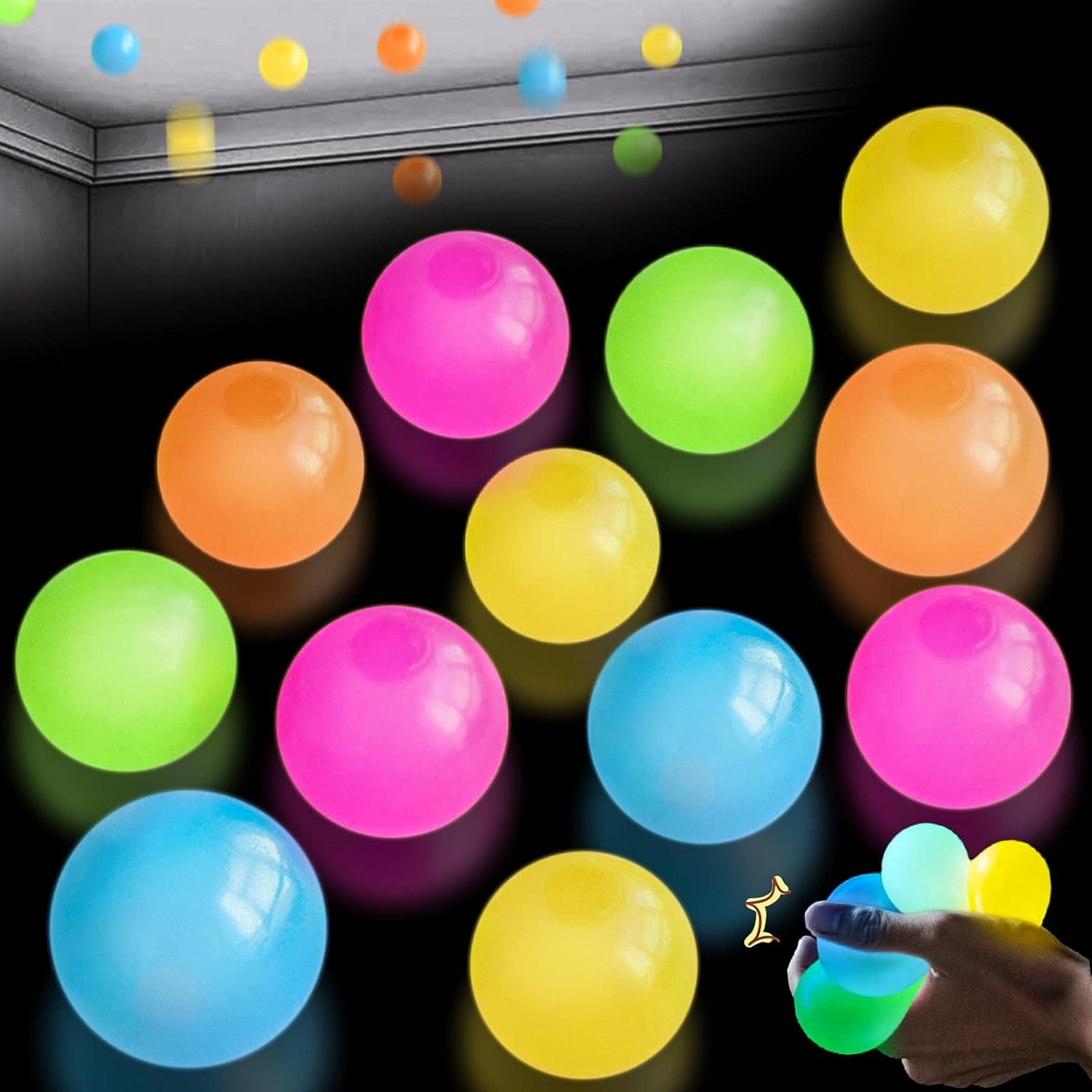 Kids Toys Under £5 - 5/10 pces que brilham no escuro