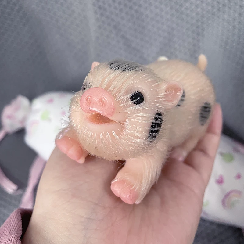 Kids Toys Very - 5 Polegada sorriso rosto reborn porco