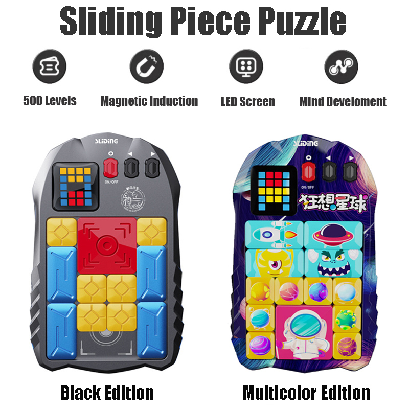Kids Toys Under 500 - Super huarong estrada sliding peça quebra-cabeça