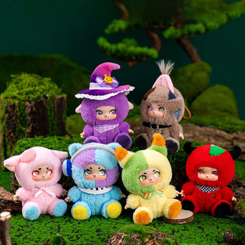 Kids Toys Idea - Bonito halloween bruxa boneca vinil rosto