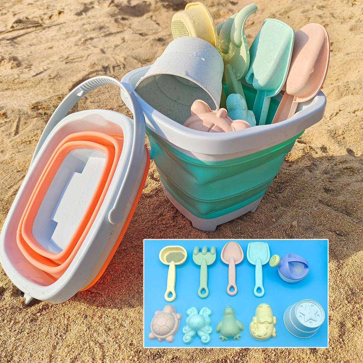 Kinetic Sand Mold - 11/5/1 pçs praia areia jogar conjunto