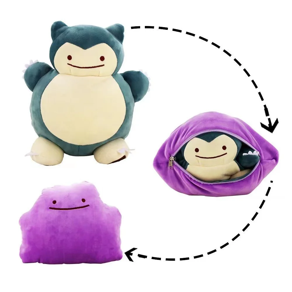 Kids Toys Japan - Almofada Reversível de 20cm do Anime