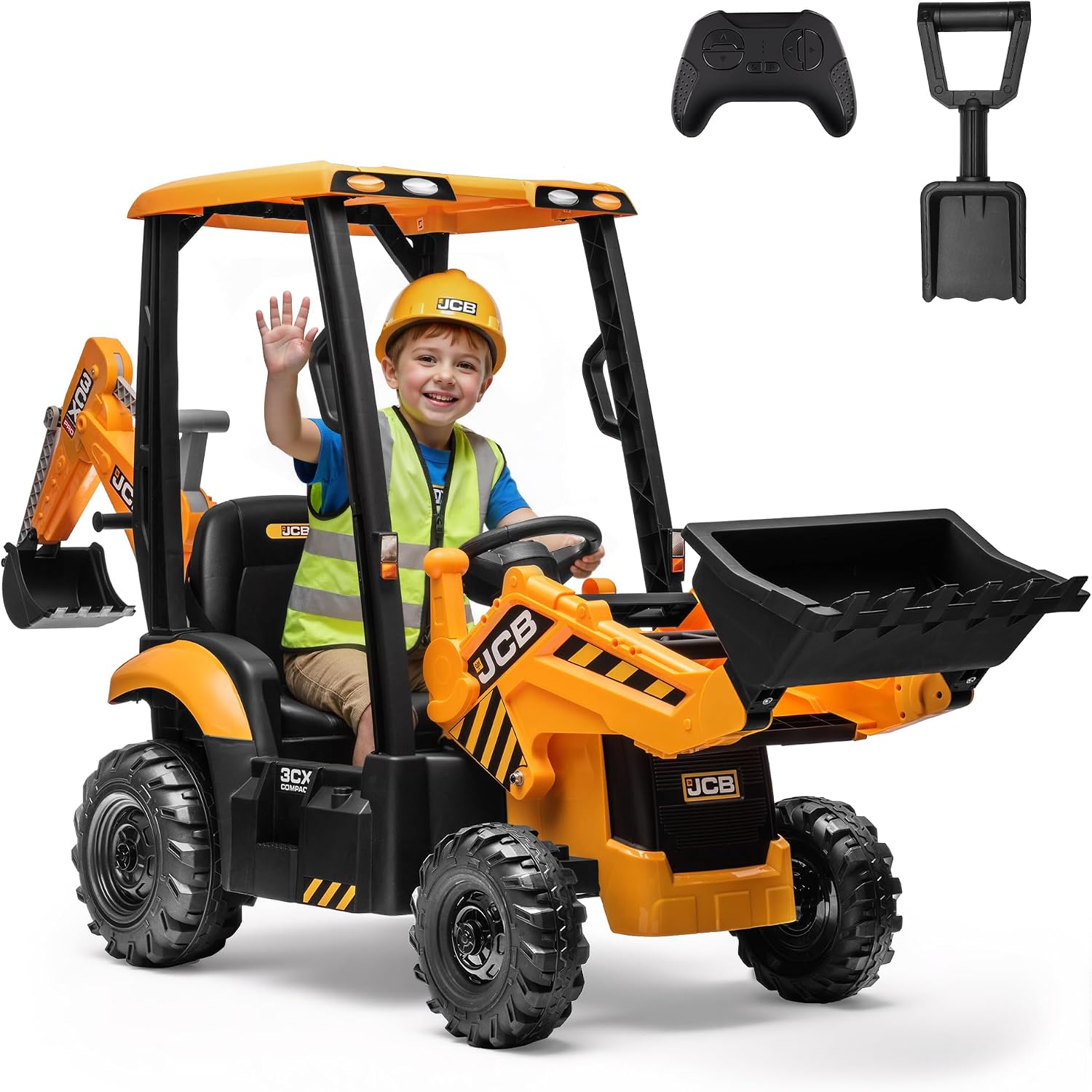 Escavadora Elétrica JCB 12V Li - Kids Toys Jcb avaliação e preço