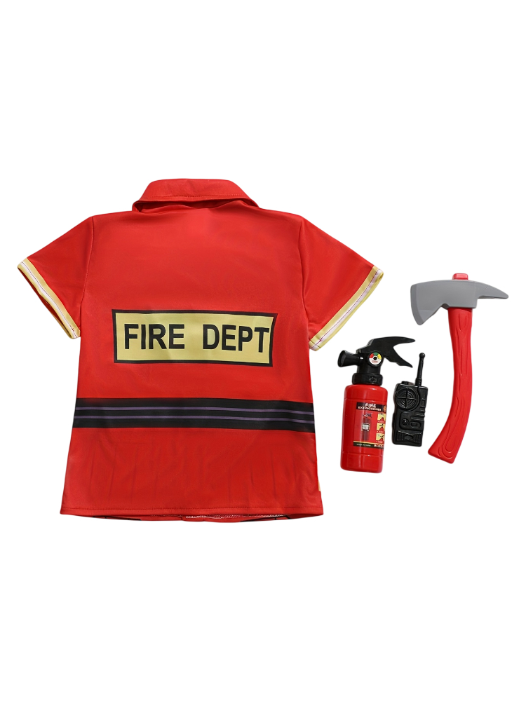 Camisa Estilo Bombeiro para Cr - Kids Toys Supplier avaliação e preço