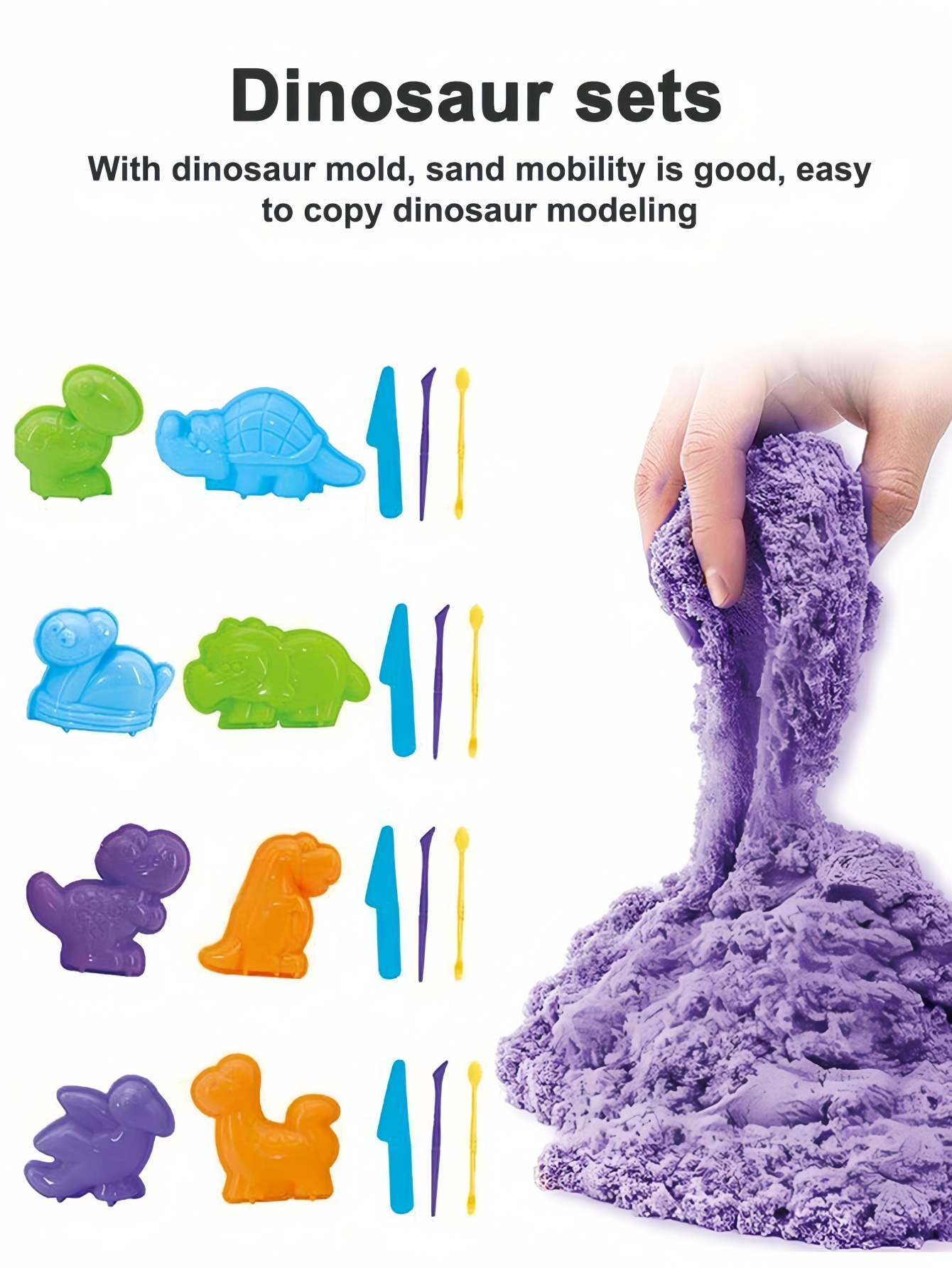 1/2 caixas jogar conjunto de a - Kinetic Sand Mold avaliação e preço