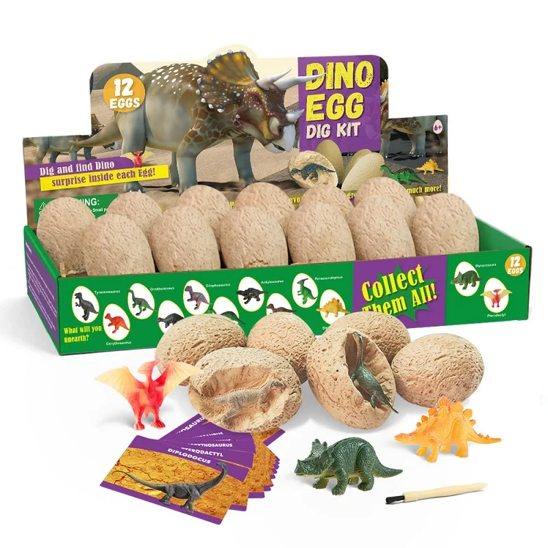 Kit de Escavação de Ovos de Di - Kids Toys Videos avaliação e preço