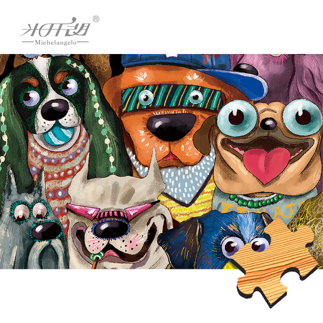 Michelangelo-quebra-cabeça de  - Kids Toys Under 500 avaliação e preço
