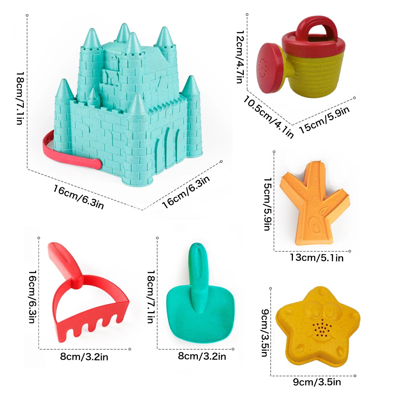 Castelo de praia Dragagem Arei - Kinetic Sand Mold avaliação e preço