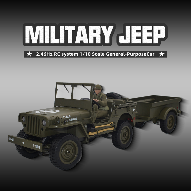 Carro RC JJRC C8815 1941 JEEP  - Kids Toys Under $10 avaliação e preço