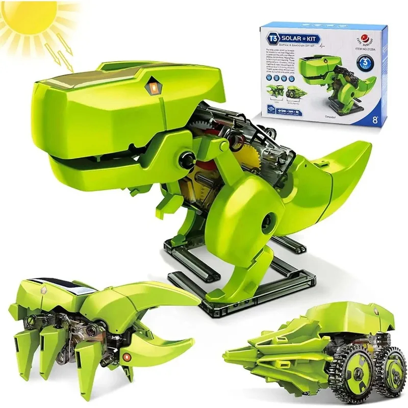 Kit Robô Solar 3 em 1, Brinque - Kids Toys Under $10 avaliação e preço