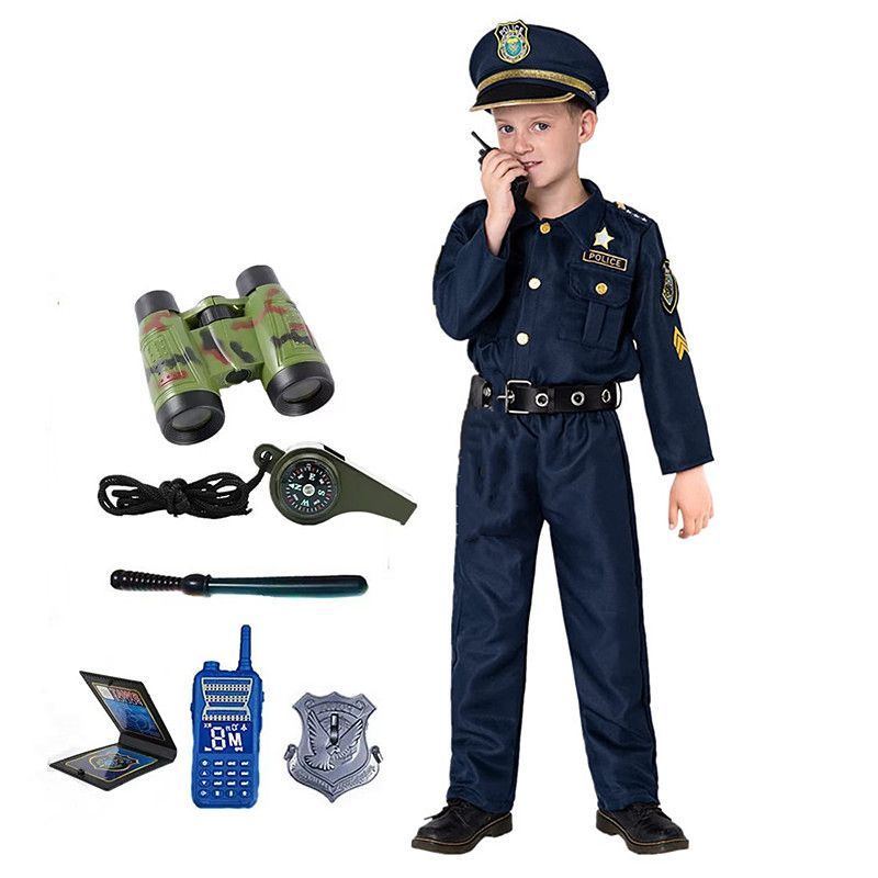 Fantasia de policial infantil  - Kids Toys Supplier avaliação e preço