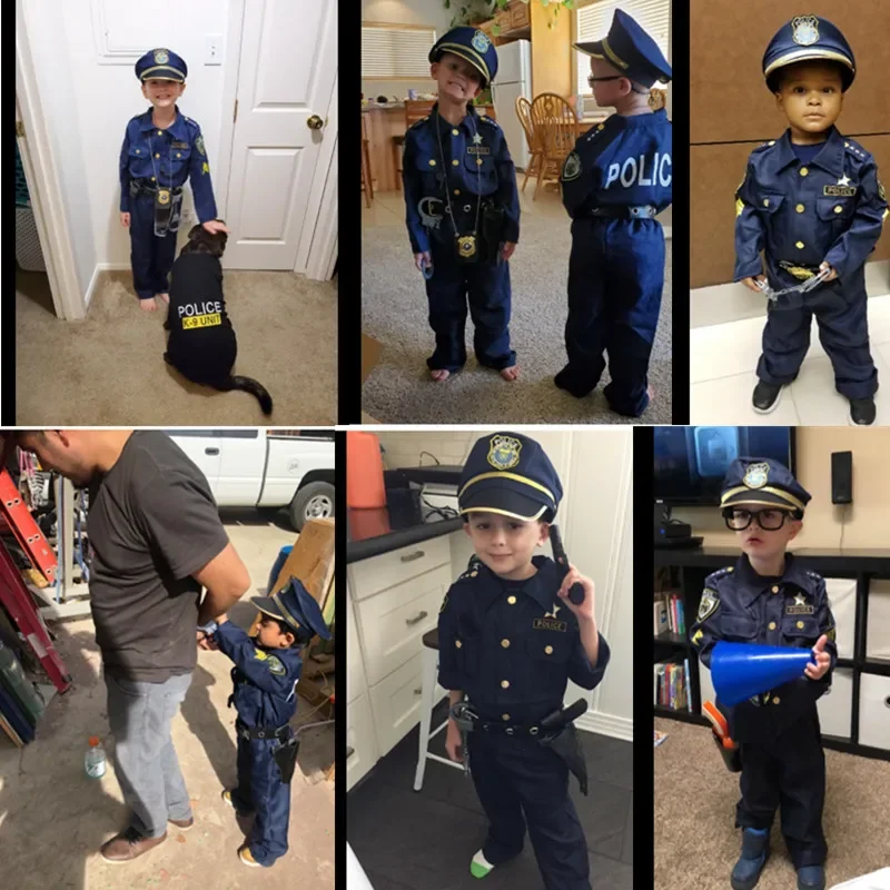 Fantasia de policial infantil  - Kids Toys Supplier avaliação e preço
