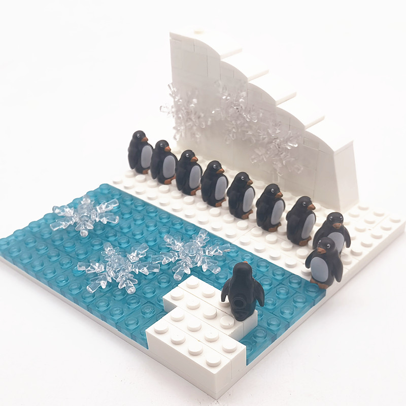 Blocos de construção de pingui - Kids Toys Under $10 avaliação e preço